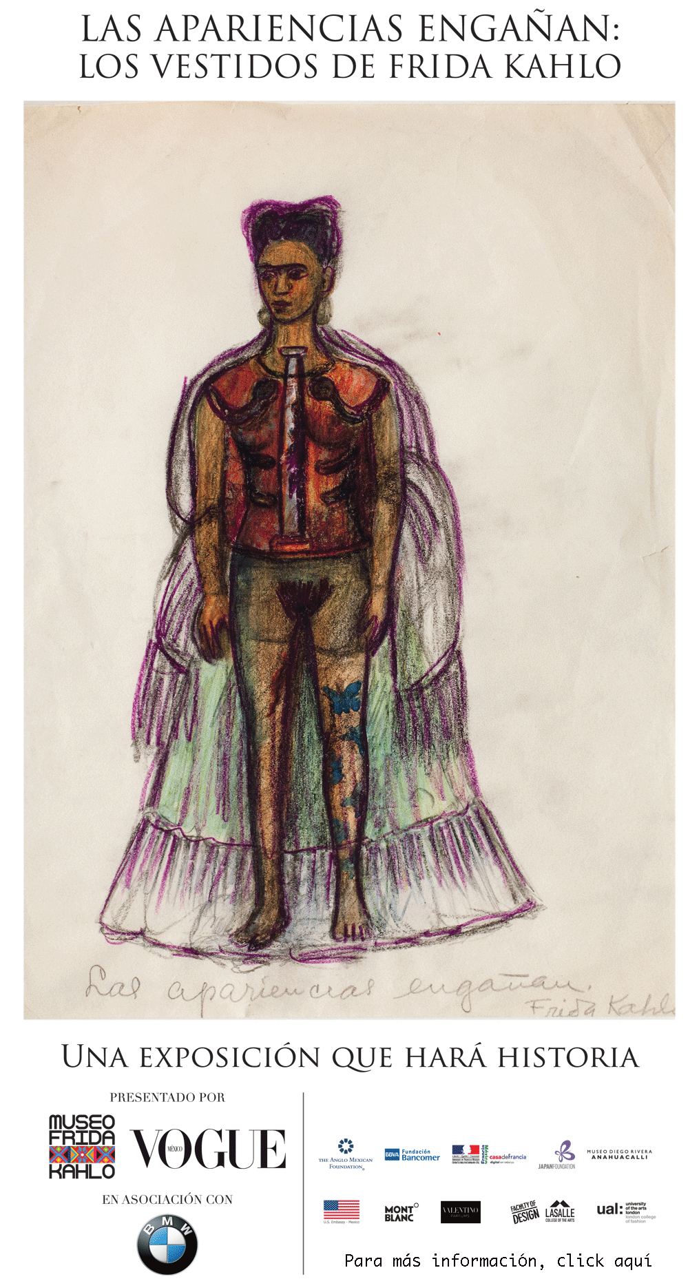 Las apariencias engañan: Los Vestidos de Frida Kahlo - Chulavista Art House