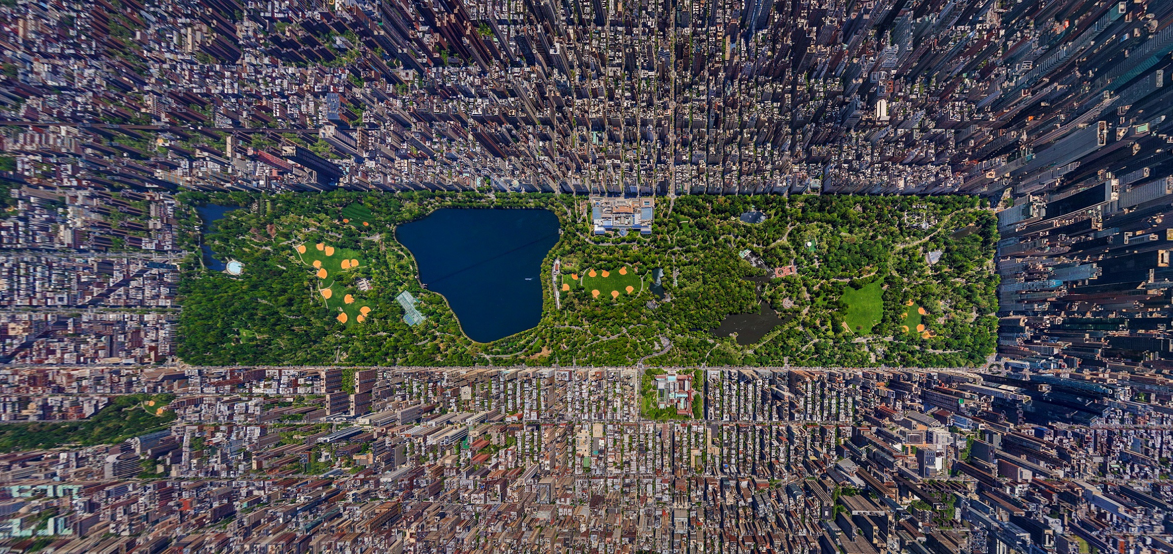 La mejor foto en vista aérea de Manhattan