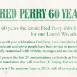 Fred Perry 60 aniversario