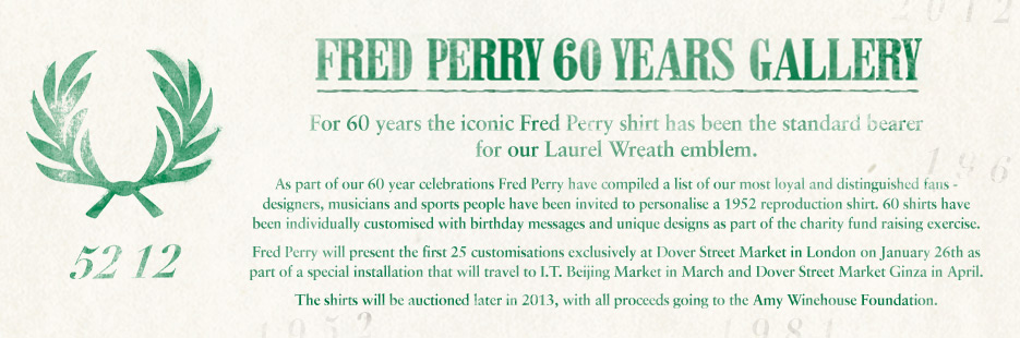 Fred Perry 60 aniversario