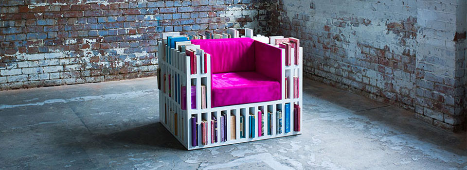 ¿Un sillón o un librero? ¡Los dos!