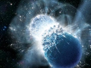Simulación de la coalición entre estrellas de neutrones