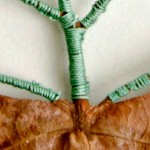 La sencillez no siempre es lo como la pintan: Hilary Fayle y su tejido en hojas