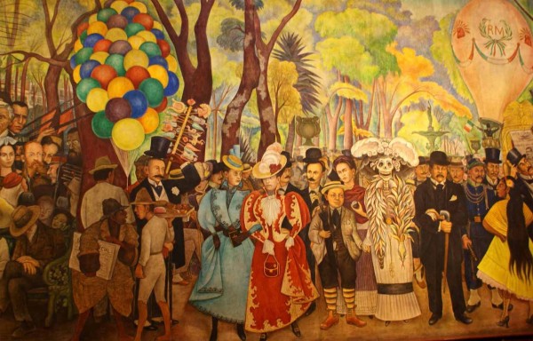 Diego Rivera - Sueno de una tarde dominical en la Alameda Central